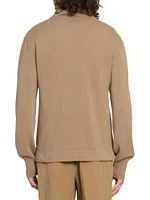 Simone Cashmere Polo Sweater