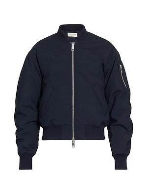 Javier Wool-Blend Bomber Jacket