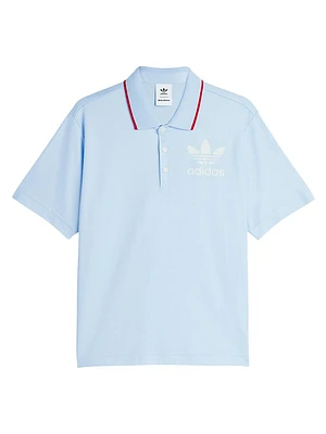 adidas x Wales Bonner Short-Sleeve Polo Shirt