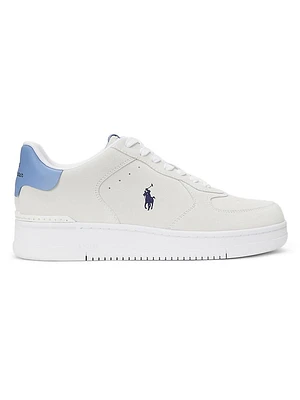 Masters Court Suede Low-Top Sneakers