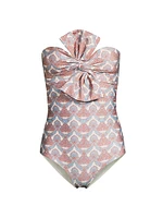 Malaga Abstract One-Piece Swimsuit