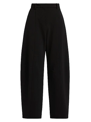 Straight Taper Tab Pants