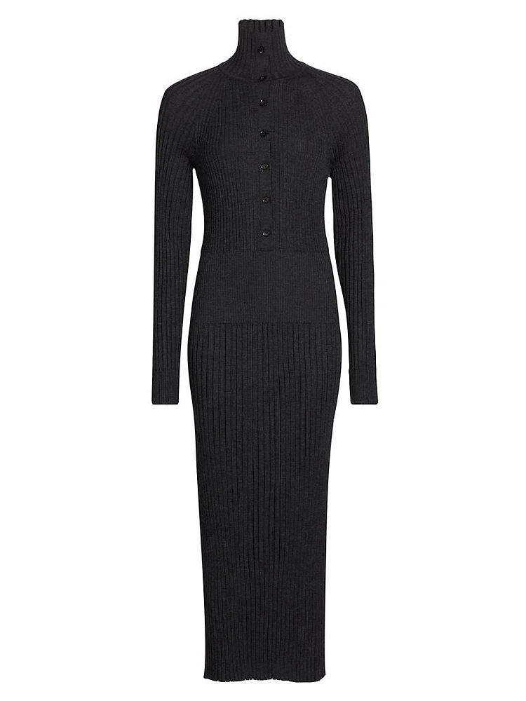 Maeve Knit Wool & Silk Dress