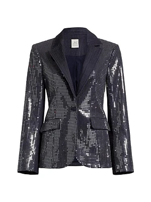 Skyla Sequined Blazer