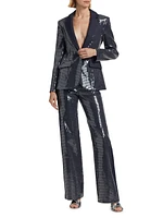 Skyla Sequined Blazer