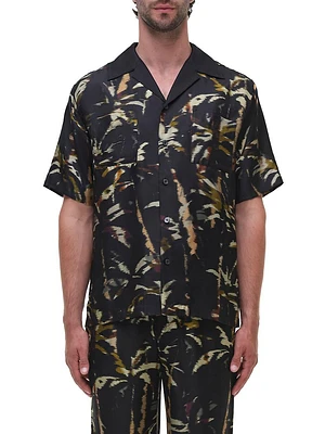 Connor Silk Camp Shirt