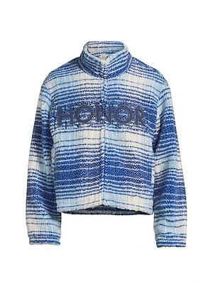 Robinson Plaid Zip-Front Jacket