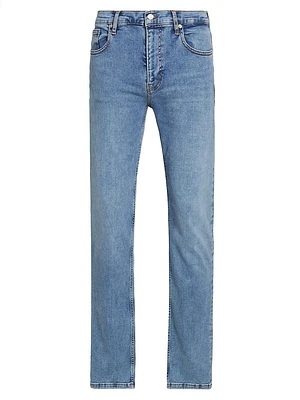 Jetset Mid-Rise Straight-Leg Jeans