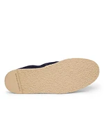 Suede & Leather Espadrilles