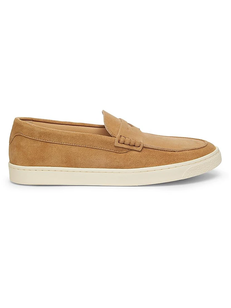 Suede Loafers