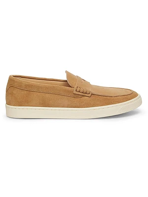 Suede Loafers
