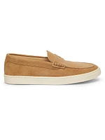 Suede Loafers