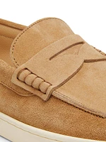 Suede Loafers