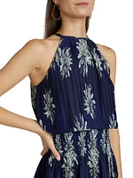 Donnielle Floral Halter Minidress