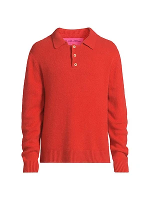 Heavy Cashmere Rugby Sweater