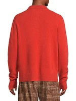 Heavy Cashmere Rugby Sweater