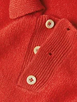 Heavy Cashmere Rugby Sweater
