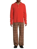 Heavy Cashmere Rugby Sweater