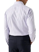 Contemporary-Fit Micro Check Shirt