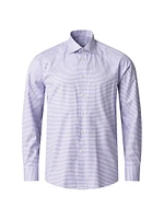 Contemporary-Fit Micro Check Shirt