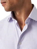 Contemporary-Fit Micro Check Shirt