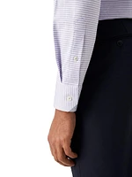 Contemporary-Fit Micro Check Shirt