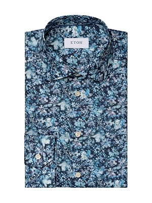 Contemporary-Fit Floral Shirt