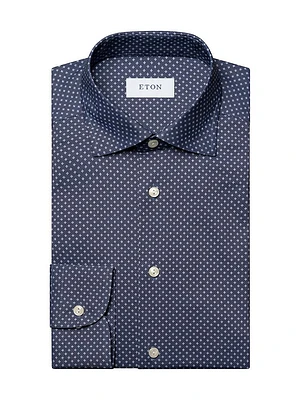 Slim-Fit Geometric Shirt