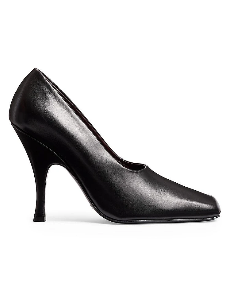 Eva 100MM Leather Pumps