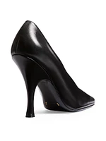 Eva 100MM Leather Pumps