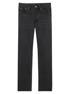 Loose-Fit Jeans Used Denim