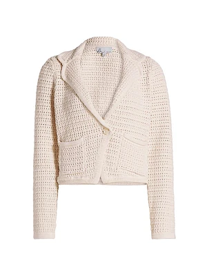 Diane Crochet Blazer