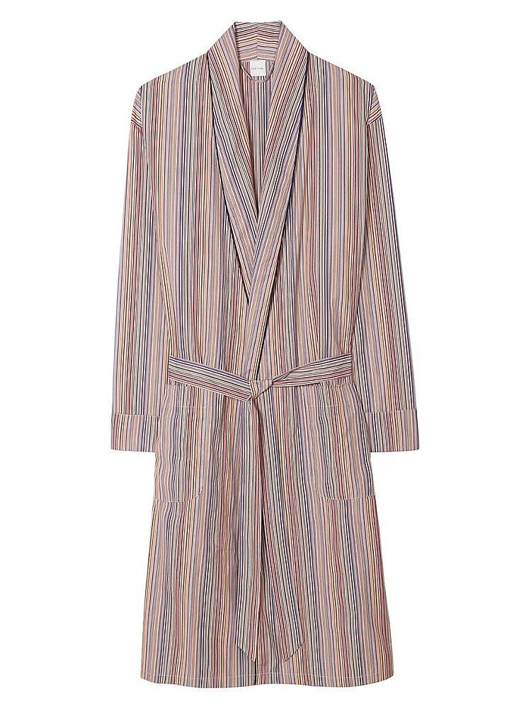 Striped Dressing Gown