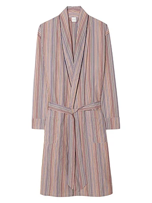 Striped Dressing Gown