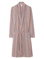 Striped Dressing Gown