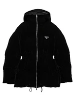 Velvet Down Jacket