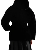 Velvet Down Jacket