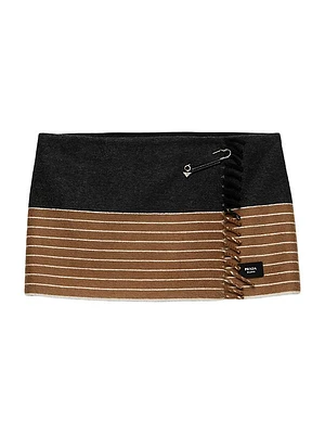 Cashmere Miniskirt