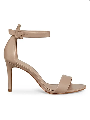 85MM Leather Ankle-Strap Sandals