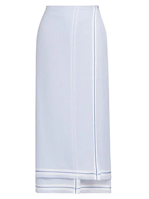 Italian Handkerchief Pencil Skirt