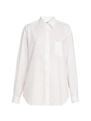 Cotton Poplin Blouse