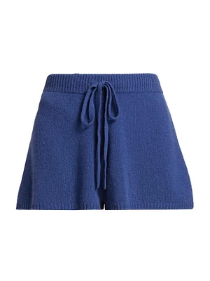 Cashmere Drawstring Lounge Shorts