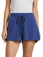 Cashmere Drawstring Lounge Shorts