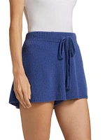 Cashmere Drawstring Lounge Shorts