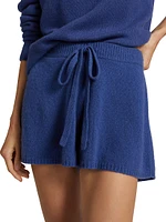 Cashmere Drawstring Lounge Shorts