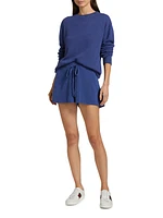 Cashmere Drawstring Lounge Shorts