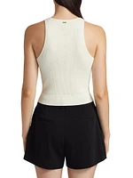 Avery Rib-Knit Racer Tank