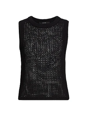 Estelle Crocheted Cotton Top