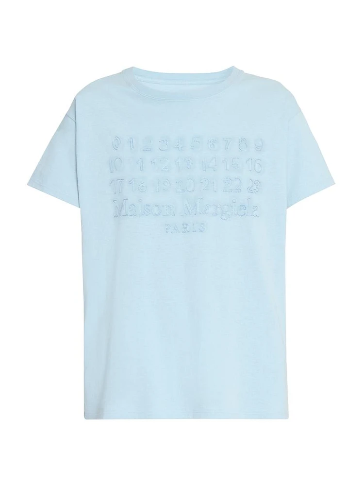 Stamp Logo Cotton T-Shirt