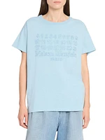 Stamp Logo Cotton T-Shirt